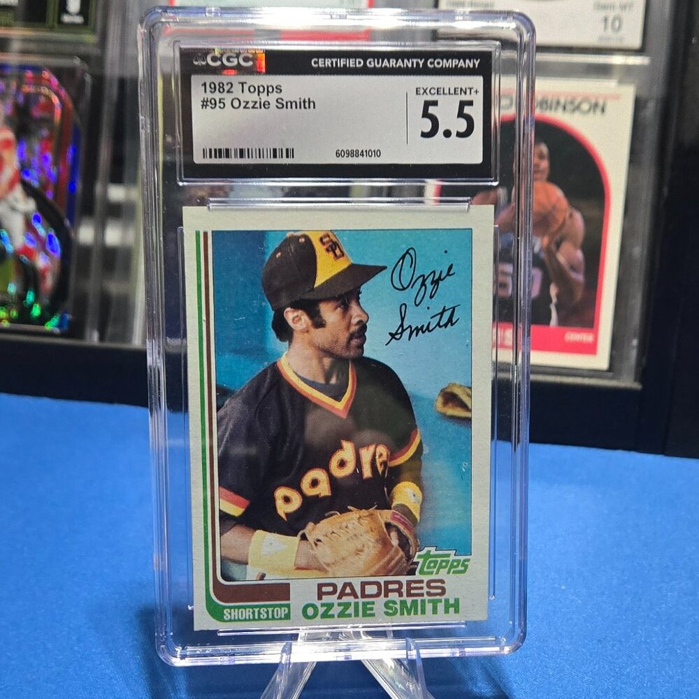 1982 Topps #95 Ozzie Smith (HOF) (CGC 5.5)